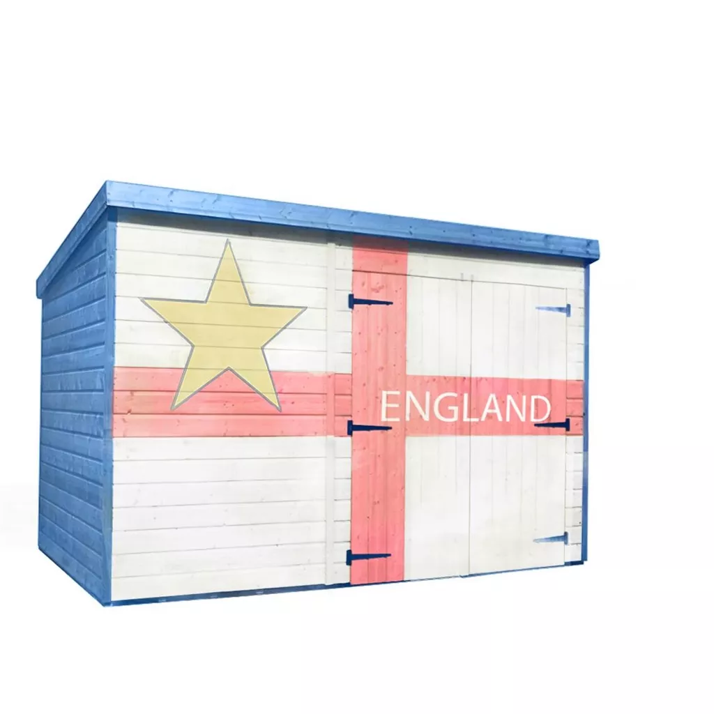 Ultimate England Fan Cave World Cup Shed
