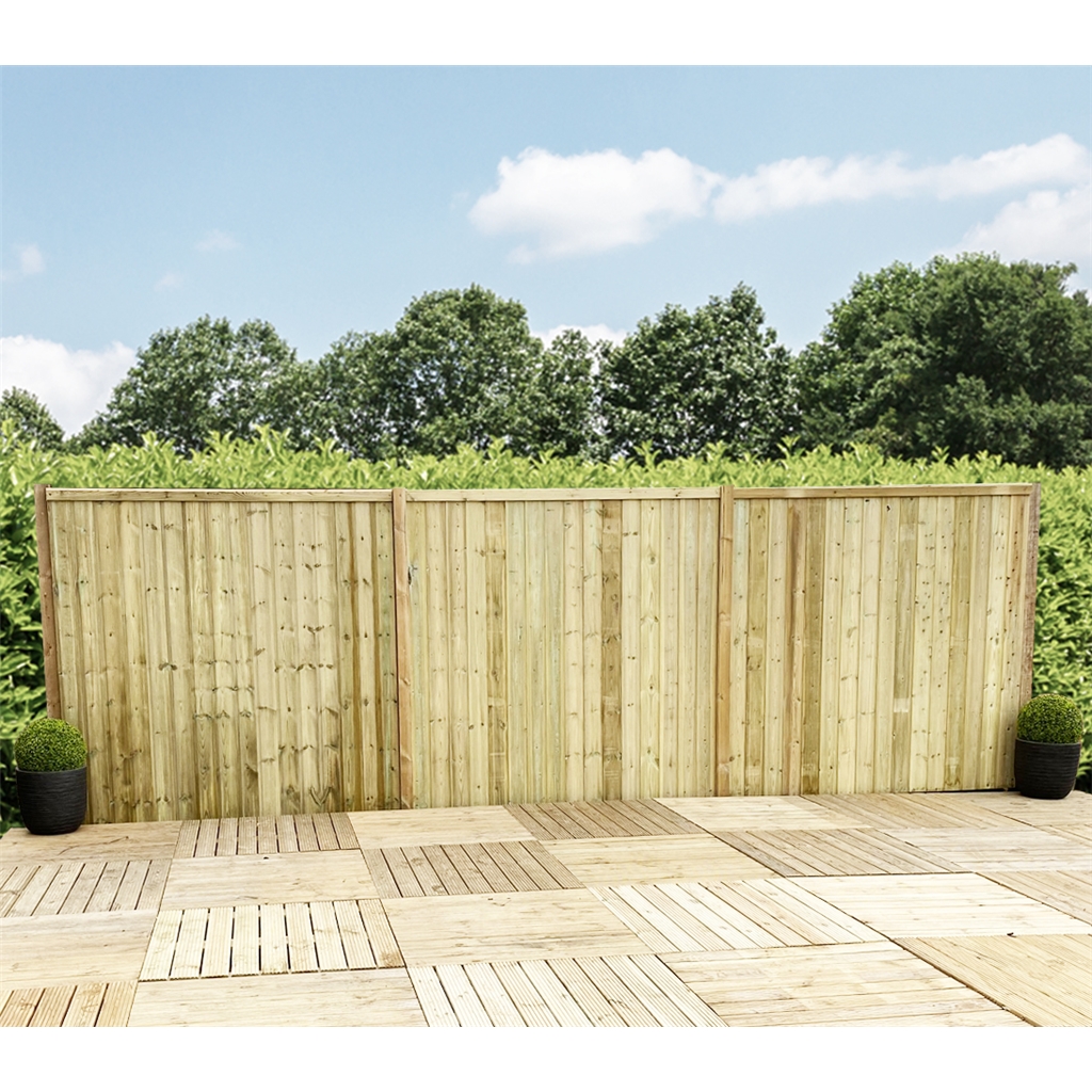 14 x 8 Large Pressure Treated T&G Pent Shed With 2 Windows, Double Door (centre) product image