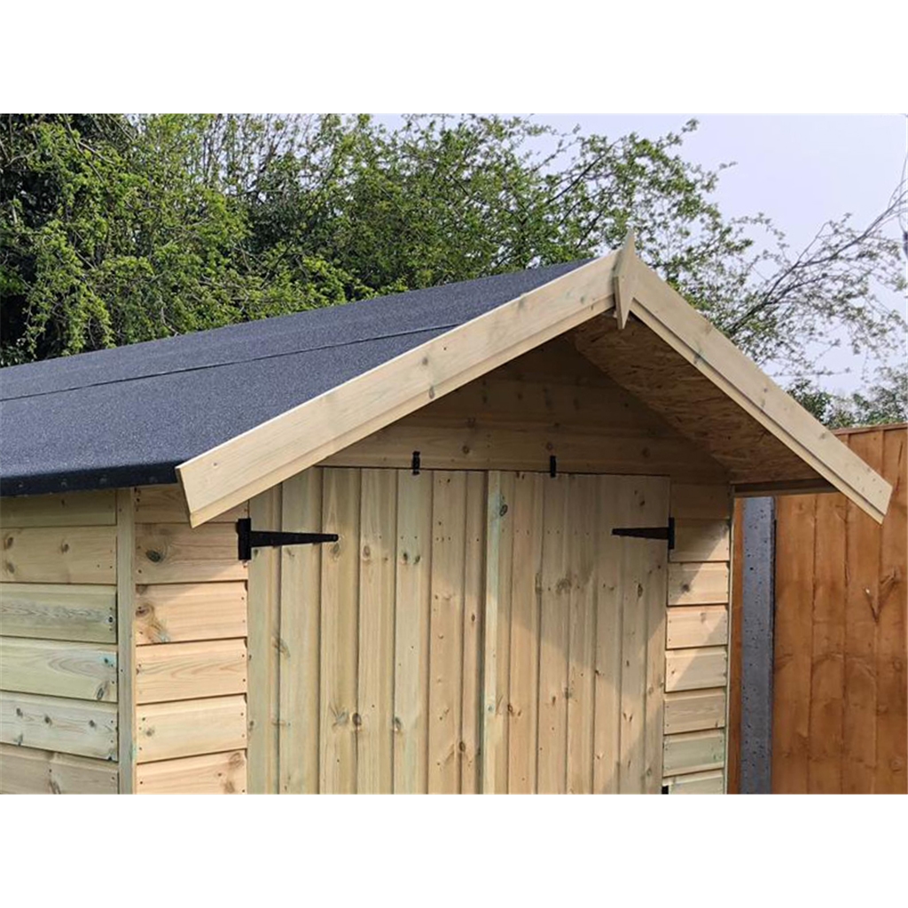 3 x 7 Windowless Pressure Treated T&G Pent Shed (door Panel Sloping Left To Right) product image