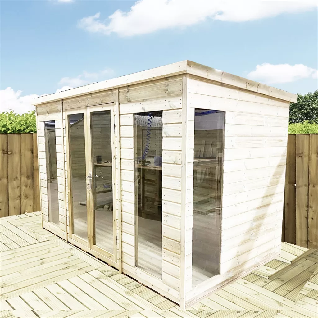 11 x 5 Pressure Treated Pent Summerhouse