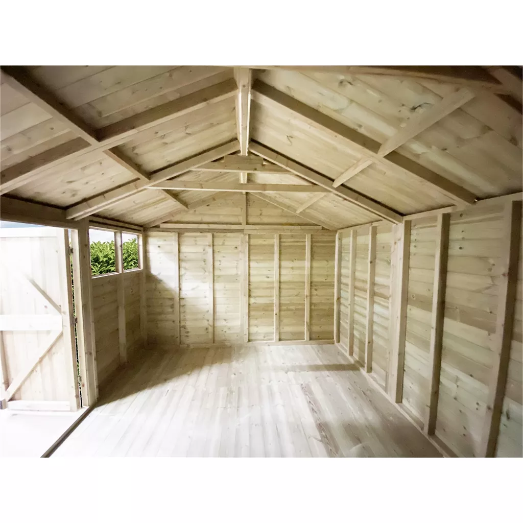 20 x 16 Reverse Premier Pressure Treated Apex Workshop product image