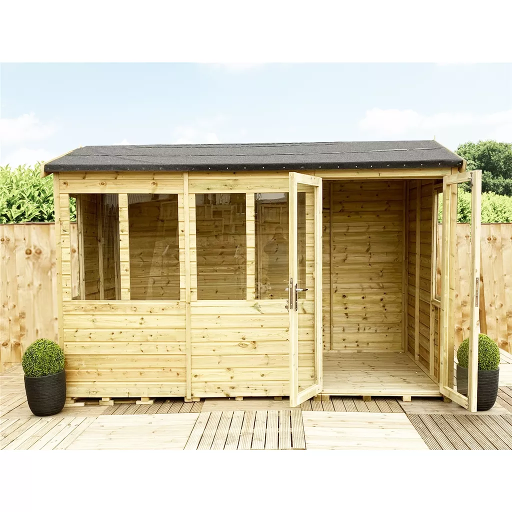 8 x 13 Reverse Pressure Treated Apex Summerhouse product image