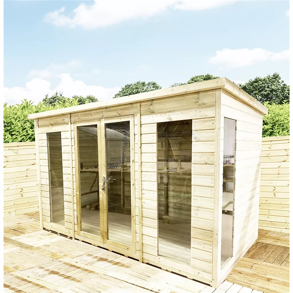 15 x 5 Pressure Treated Pent Summerhouse product image