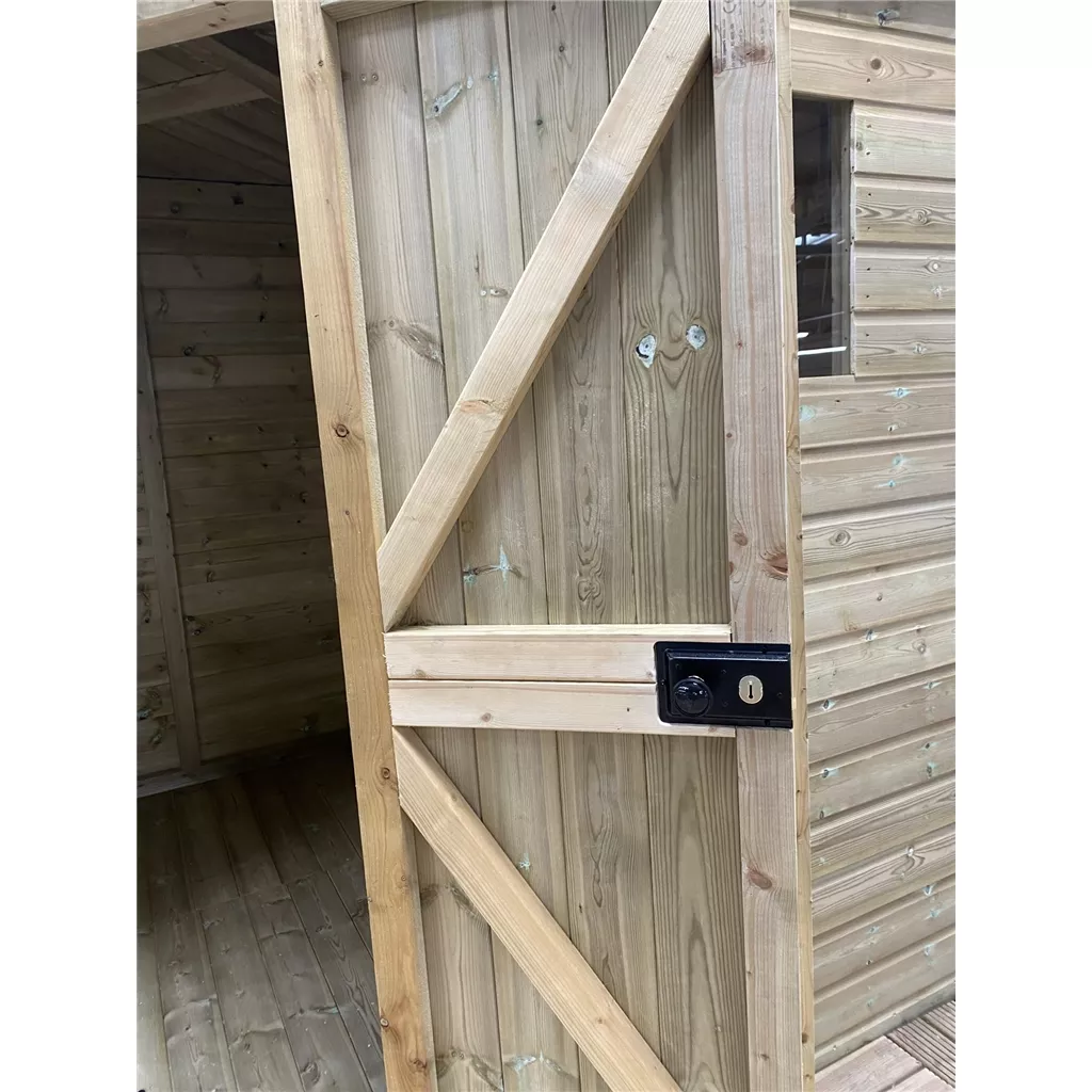 8 x 8 Corner Pressure Treated Workshop product image