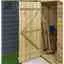 6 x 4 Overlap Pressure Treated Apex Shed With Single Door And 1 Window (8mm Overlap) product image