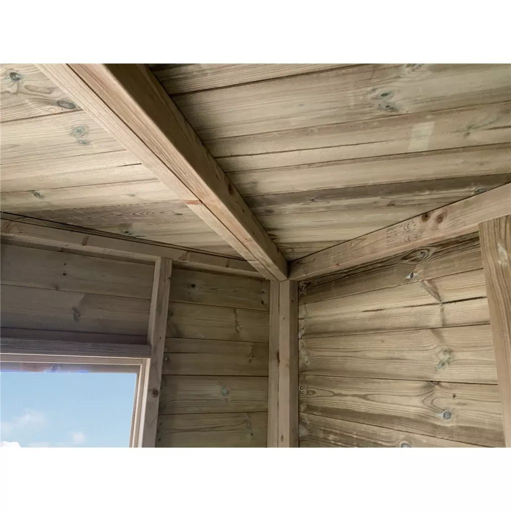 16 x 16 Corner Pressure Treated Summerhouse product image