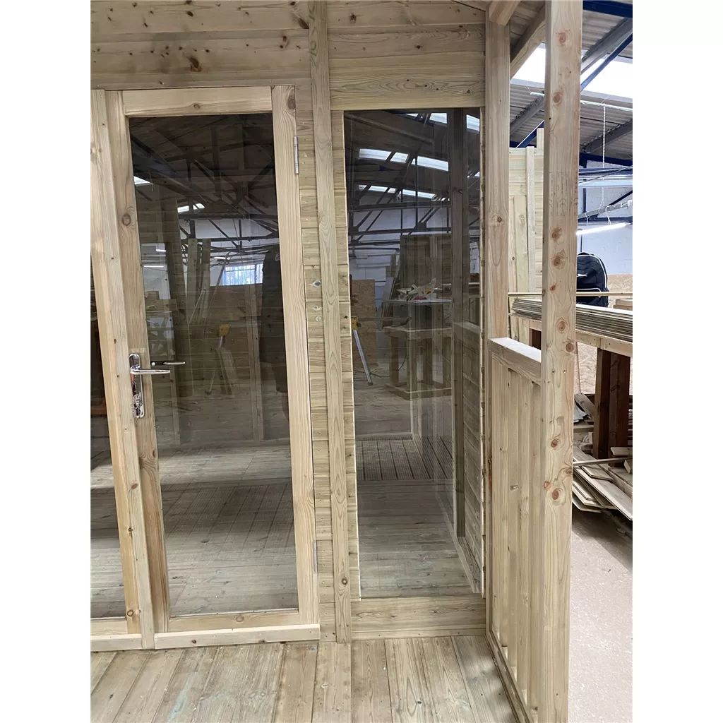 11 x 10 Pressure Treated Apex Summerhouse with Verandah product image