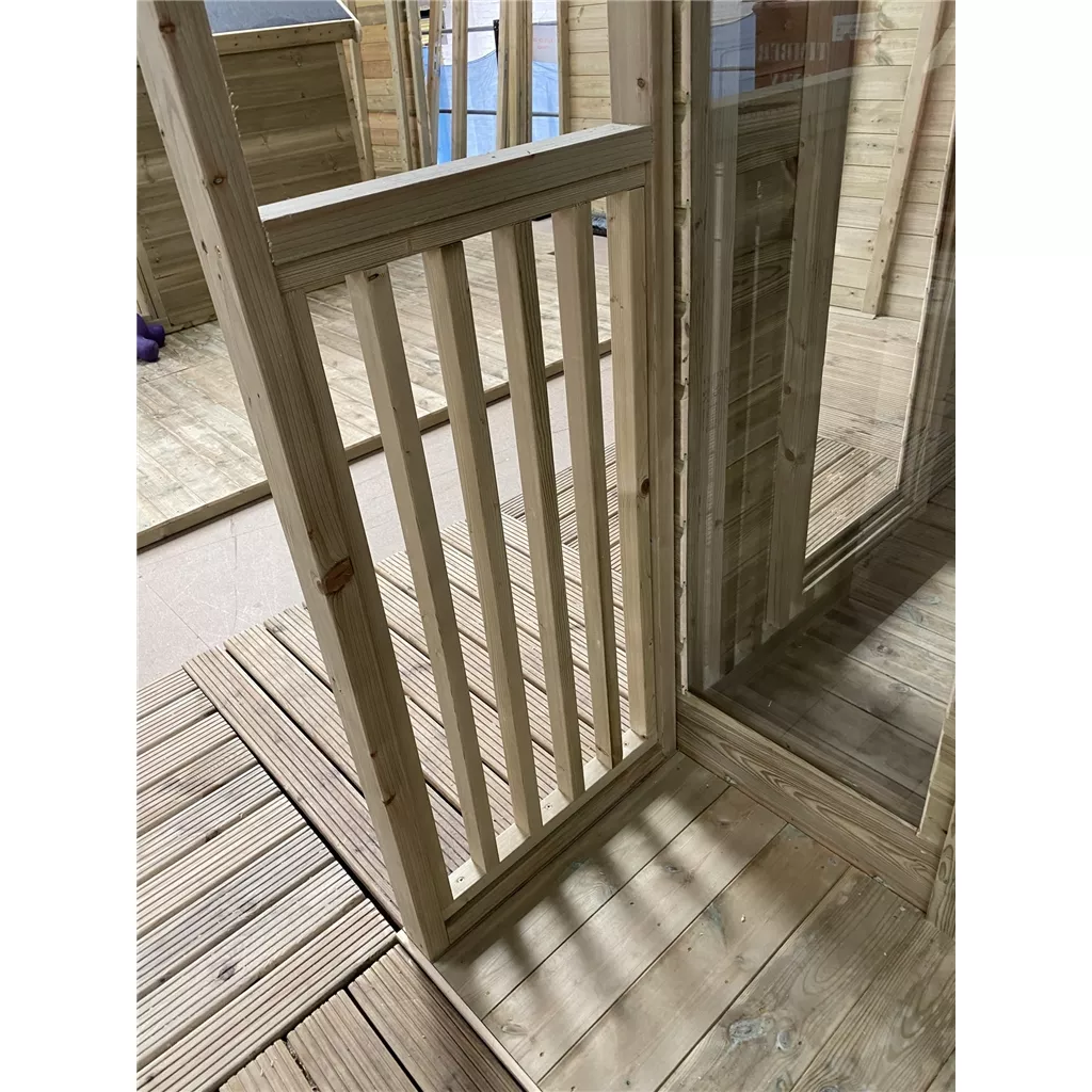 16 x 28 Pressure Treated Apex Summerhouse with Verandah product image
