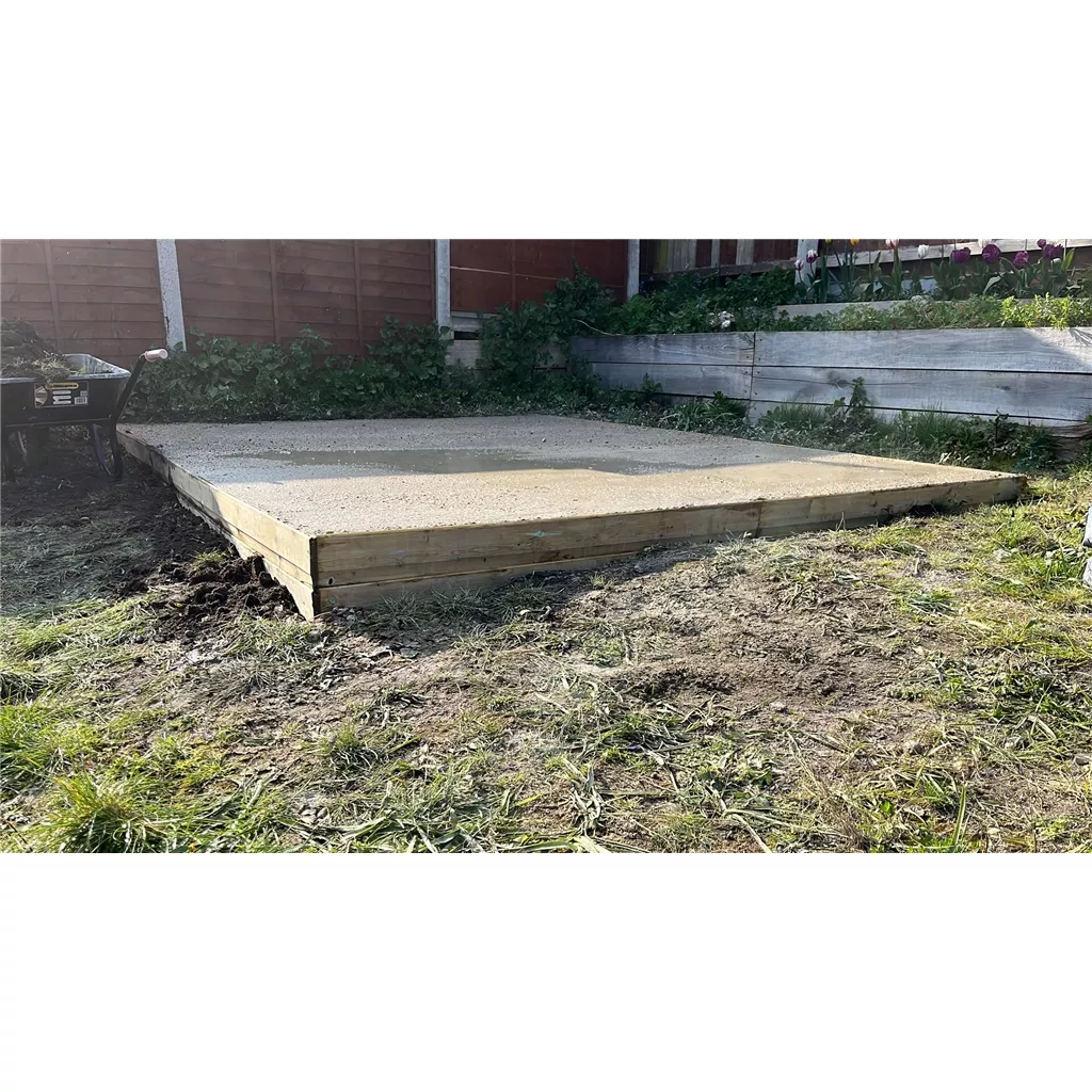 4m x 4m Installed Concrete Base product image
