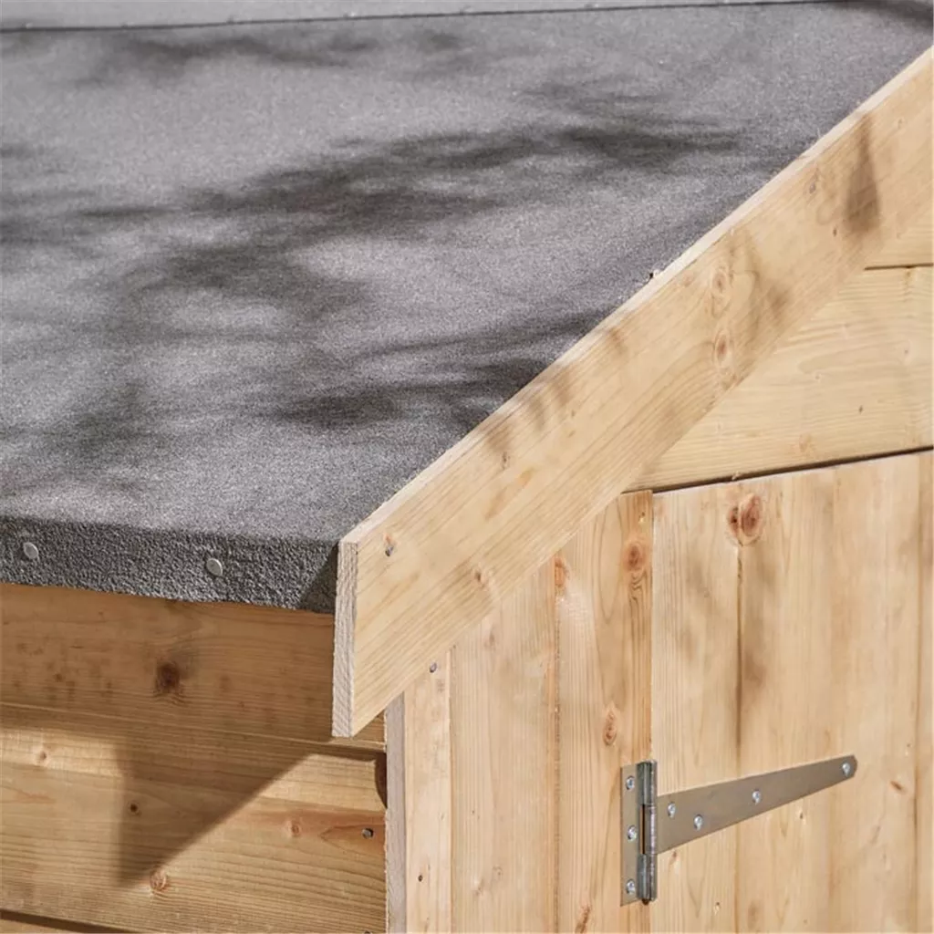 Cheshire 4 × 6 Shiplap Apex Shed Double Door product image