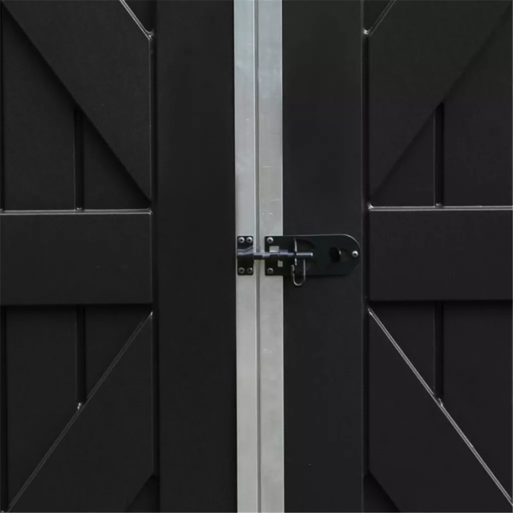 3 x 6 Double Door Apex Plastic Shed with Skylight Roofing product image