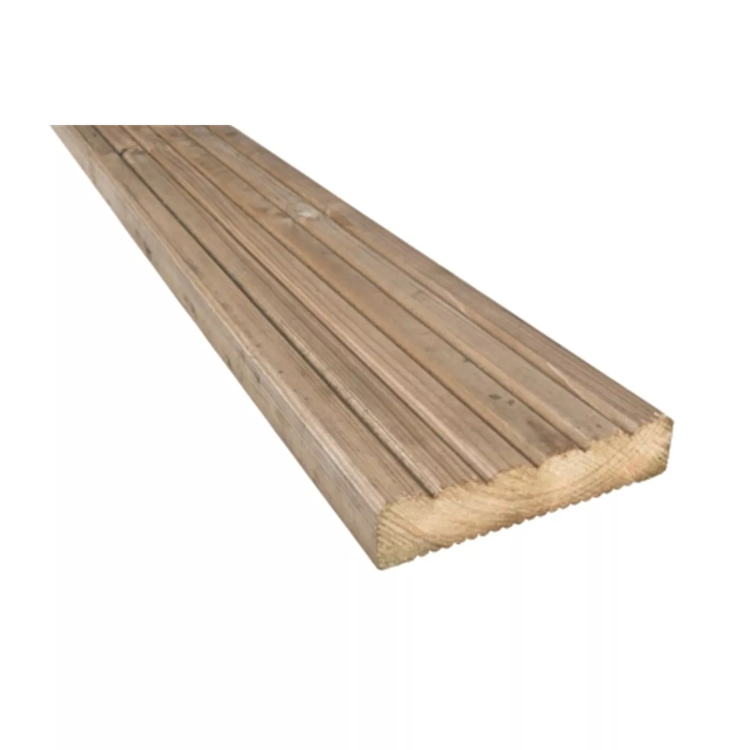 Pack of 10 - 29mm Thick Pressure Treated Timber Decking Board - 124mm (W) x 3000mm (L) product image