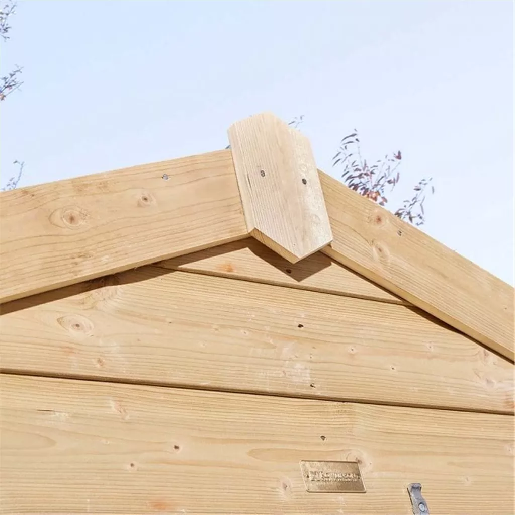 4ft x 6ft Deluxe Shiplap Hawthorne Single Door Apex Shed product image